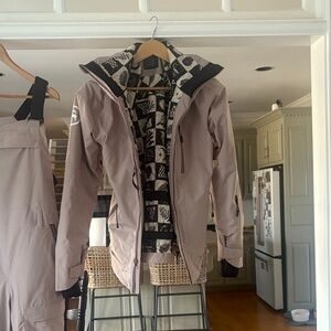 Women's Snow Jacket - Taupe